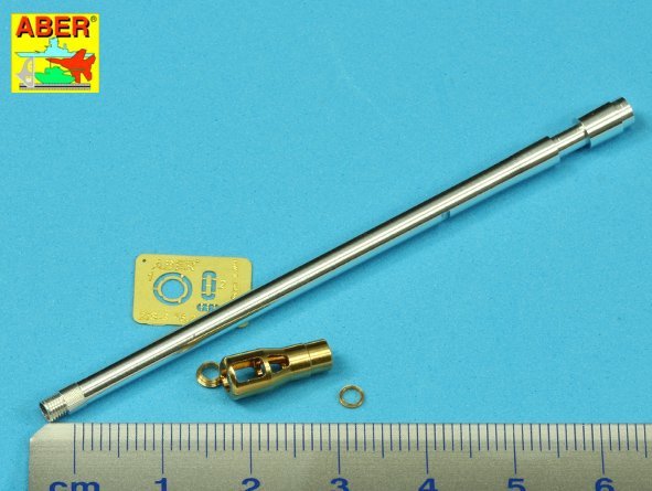 Aber 35L-202 Soviet 76,2mm ZiS-3 barrel for SELF-PROPELLED GUN SU-76M 1/35 – Bild 2