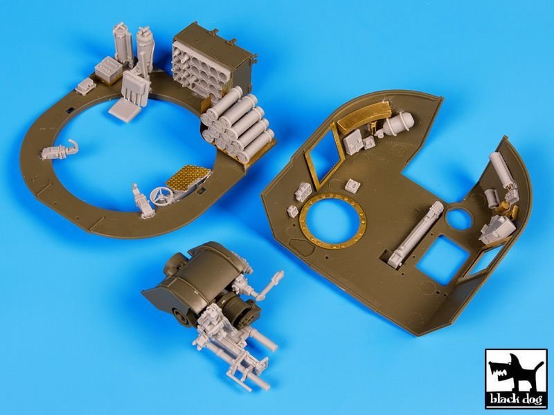Black Dog T35101 M 109 A2 interior accessories set 1/35 – image 5