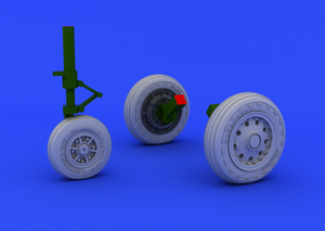 Eduard 648176 F-104 undercarriage wheels early 1/48 (Hasegawa) – immagine 6