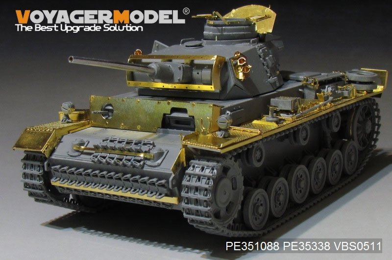 Voyager Model PE351088 WWII German Pz.KPfw.III Ausf.M basic Dragon 1/35 – immagine 5