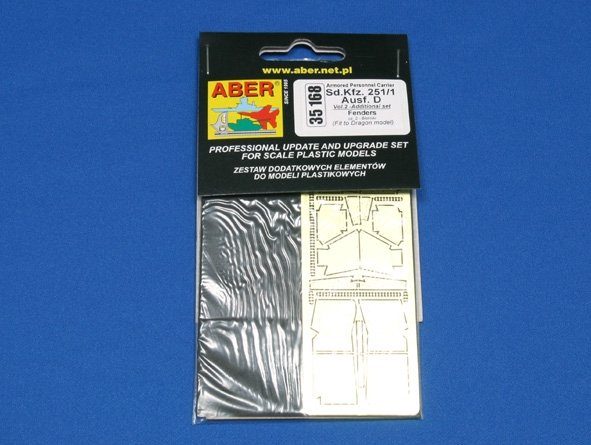 Aber 35168 Sd.Kfz.251/1 ausf.D cz.2 blotniki (DRA) 1/35 – immagine 3