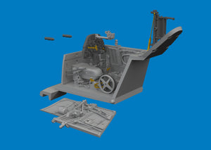 Eduard 672459 Bf 109K-4 cockpit PRINT for Eduard 1/72