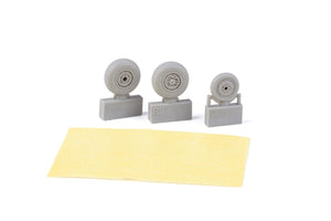 Eduard 672461 Me 262 wheels for Arma Hobby 1/72 – zdjęcie 3
