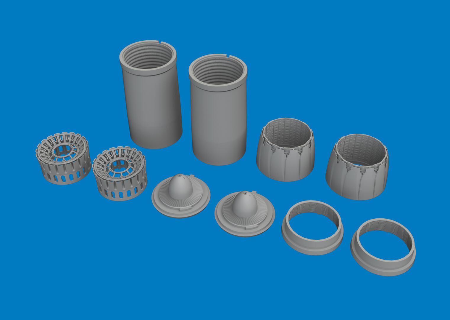 Eduard 672462 F-14D exhaust nozzles PRINT for Tamiya 1/72 – immagine 3