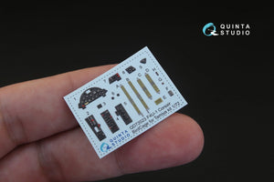 Quinta Studio QD72023 F4U-1 Corsair (Bird cage) 3D-Printed &amp;amp; coloured Interior on decal paper (for Tamiya kit) 1/72 – Bild 3