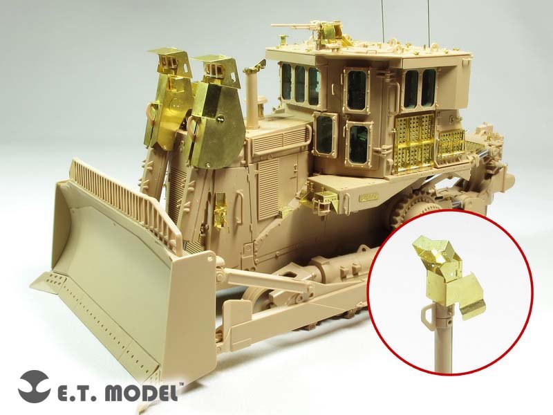 E.T. Model E35-200 Israeli D9R Armored Bulldozer (For Meng SS-002) 1/35 – immagine 3