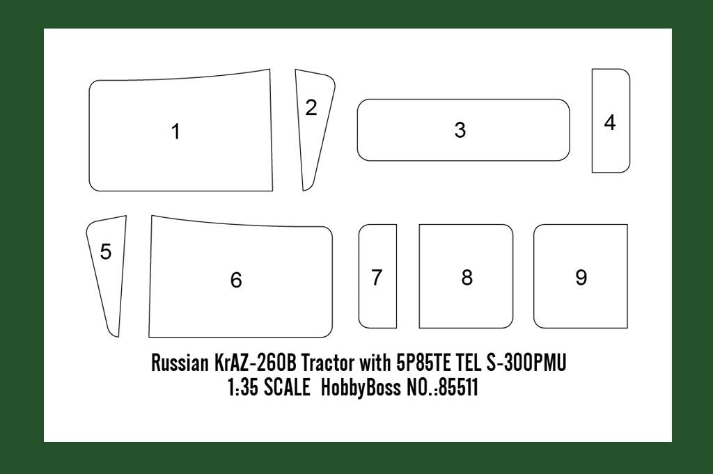 Hobby Boss 85510 Russian KrAZ-260 Cargo Truck 1/35 – Bild 12