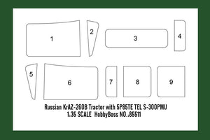 Hobby Boss 85510 Russian KrAZ-260 Cargo Truck 1/35 – Bild 12