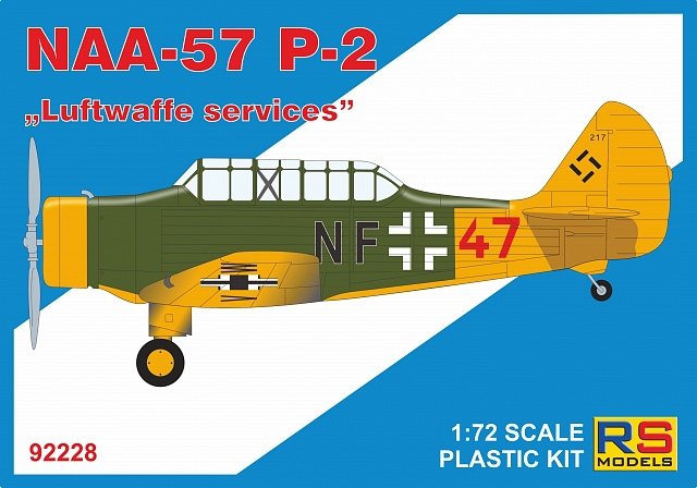 RS Models 92228 NAA-57 P-2 Luftwaffe services 1/72