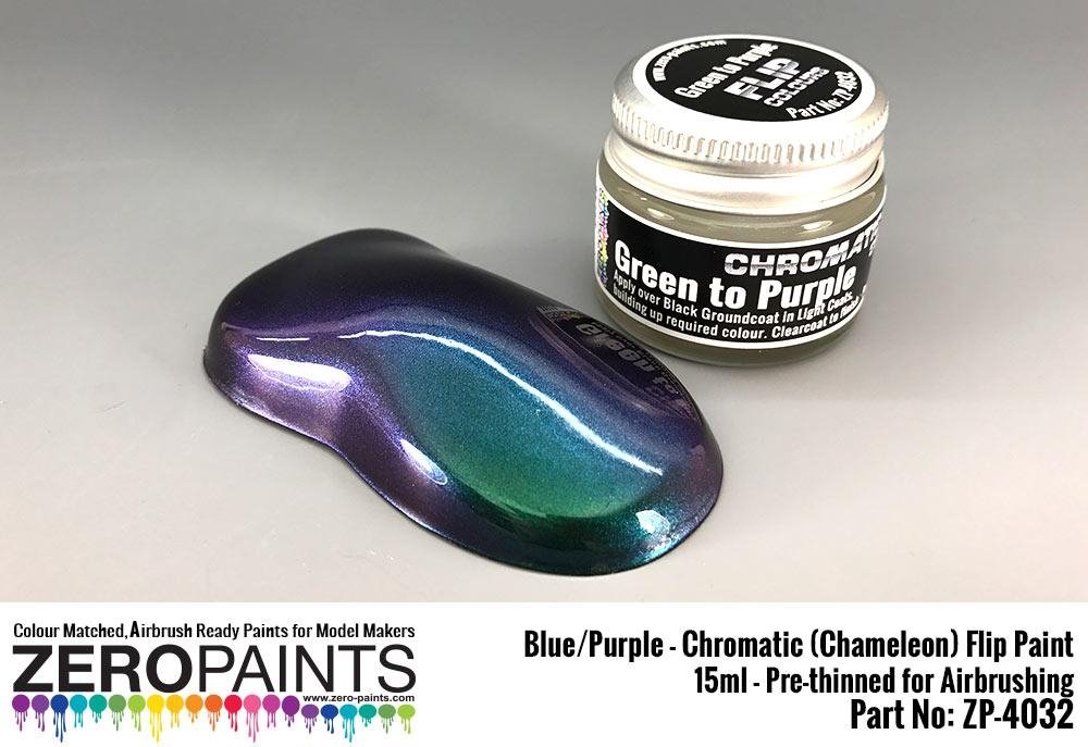 Peinture Zero Paints 4032 Vert/Violet - Chromatique (Caméléon) 15 ml