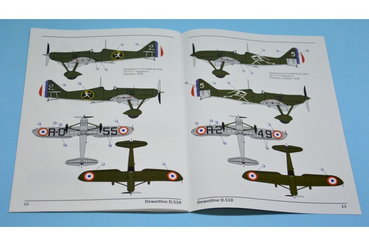 Dora Wings 32003 Dewoitine D.510 1/32 – imagen 4
