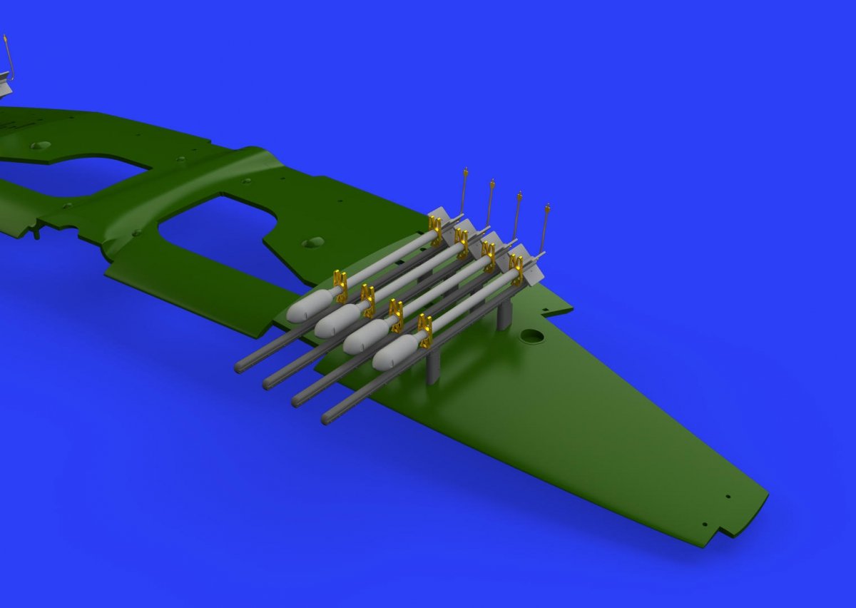 Eduard 648450 RP-3 60lb rockets for Tempest Mk. V 1/48 EDUARD – immagine 2