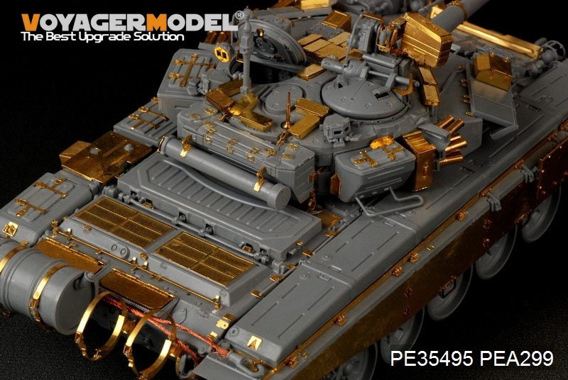 Maquette Voyager PE35495 Char de combat principal russe moderne T-90 (modèle de base pour Zvezda 3573, échelle 1/35) – image 6