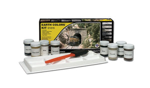 Woodland Scenics WC1215 Earth Colour Kit zestaw pigmentów