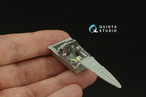 Quinta Studio QD48313 Fw 190A-3 3D-Printed &amp;amp; coloured Interior on decal paper (Hasegawa) 1/48 – immagine 8