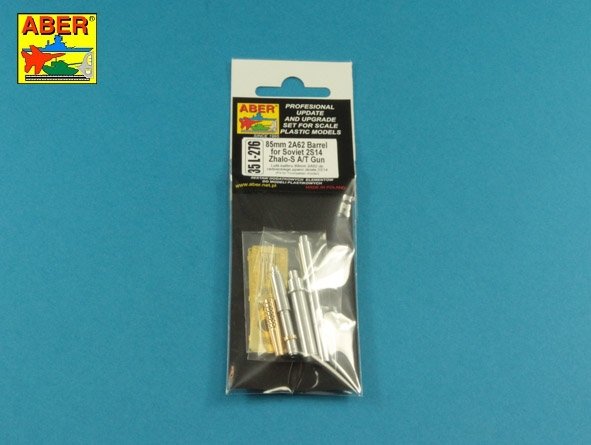 Canon Aber 35L-276 de 85 mm 2A62 pour canon antichar soviétique 2S14 Zhalo-S, échelle 1/35 