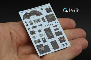 Quinta Studio QD48248 Lancaster B Mk.I 3D-Printed &amp;amp; coloured Interior on decal paper (HK Models) 1/48 – zdjęcie 10