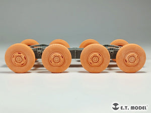 E.T. Model P35-111 WWII German Sd.Kfz.234 workable suspension ( 3D Printed ) For DRAGON Kit 1/35 – immagine 4