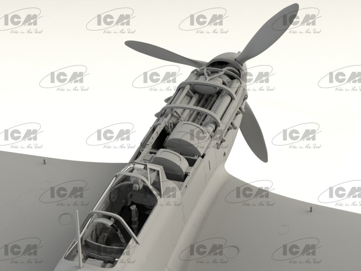 ICM 32091 Yak-9K, WWII Soviet fighter 1/32 – image 10