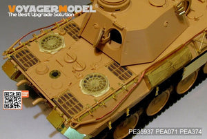 Maquette Voyager PE35937 Chars Panther D allemands de la Seconde Guerre mondiale (modèle de base) pour MENG TS-038 au 1/35 – image 8