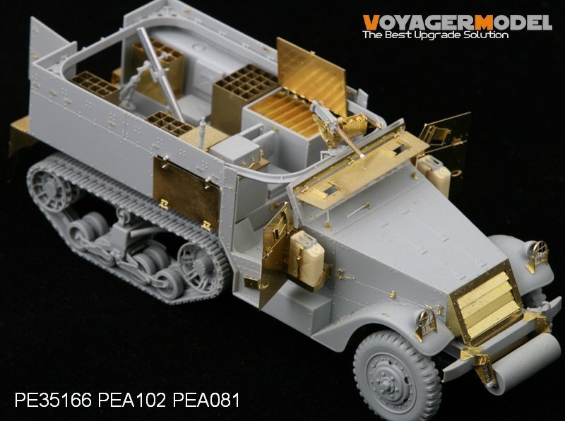 Voyager Model PEA102 - Rangement de munitions de 81 mm pour porte-mortier M4 (pour DRAGON 6361) 1/35  – image 7