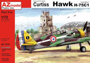 AZmodel AZ7575 Curtiss Hawk H-75C1 Over Africa 1/72