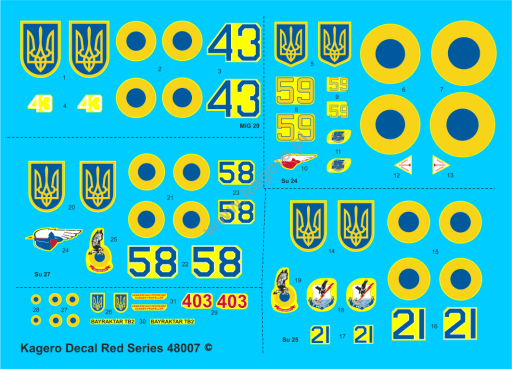 Kagero KD48007 MODERN UKRAINIAN AIRCRAFT AT WAR 2022 1/48 – imagen 2