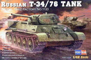 Hobby Boss 84806 Russian T-34/76 (1942 No.112) 1/48