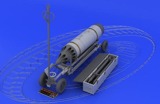 Lance-roquettes Eduard 648046 B-8M1 et chariot de chargement 1/48  – image 3