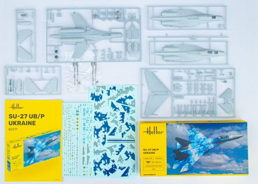 Heller 56371 Coffret de Démarrage - SU-27 UB/P Ukraine 1/72 – image 4
