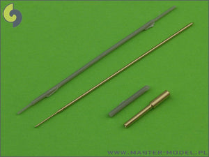 Master AM-48-052 Me-163A Komet - armament set (MG 151 barrel tips) &amp;amp; Pitot Tube (1/48)