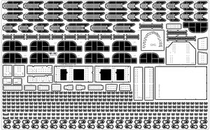 Pontos 22001F2 BISMARCK 1941 Detail Up Set Basic Ver.2 1/200 – immagine 9