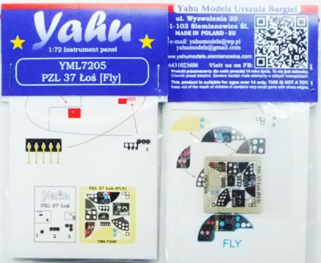 Yahu YML7205 PZL Łoś - Fly 1/72