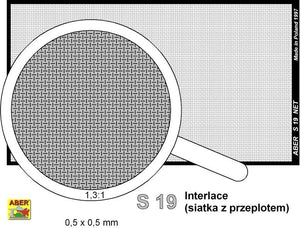 Aber S-19 Net with interlaced mesh 0,5 x 0,5 mm – zdjęcie 2