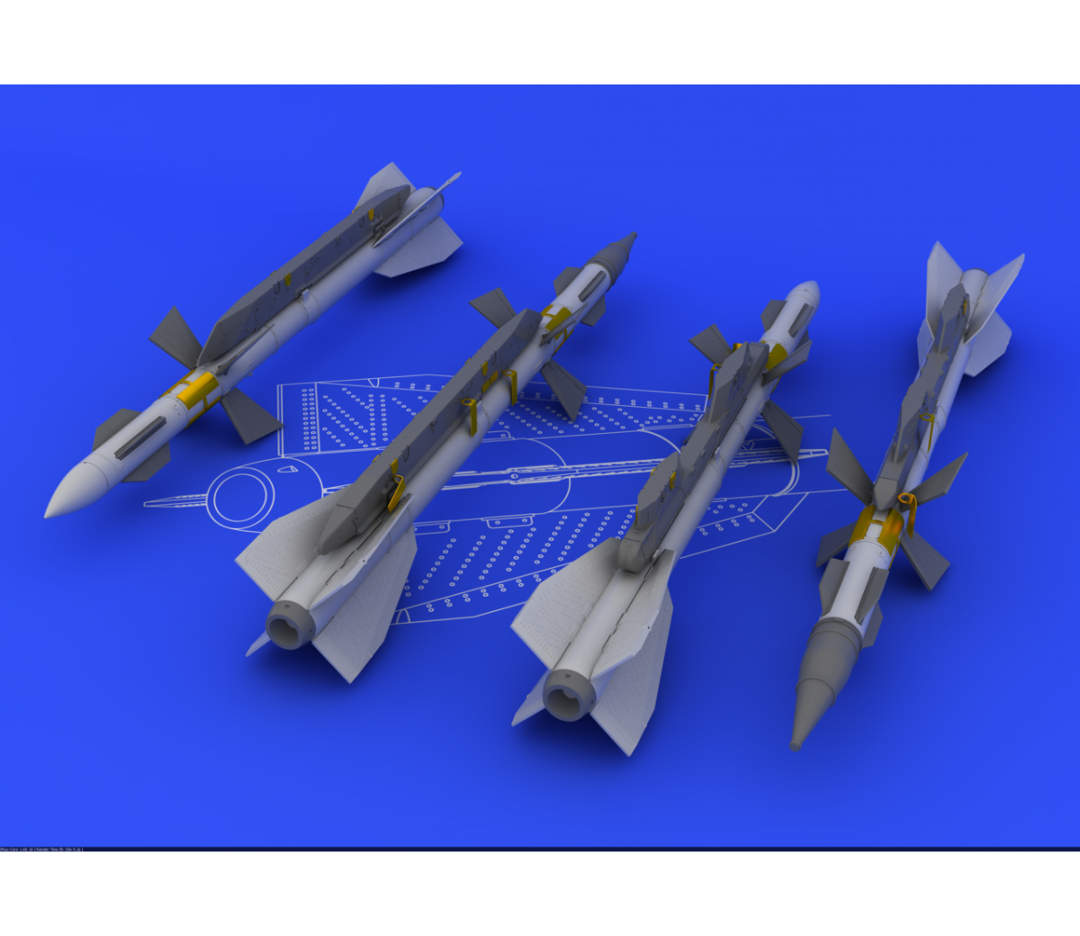 Eduard SIN64813 RUSSIAN MODERN AIRCRAFT MISSILES 1/48 – immagine 5