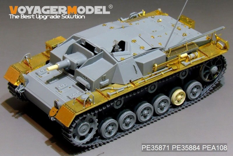 Voyager Model PE35871 WWII German StuG.III Ausf.C/D Basic for DRAGON 1/35 – immagine 2