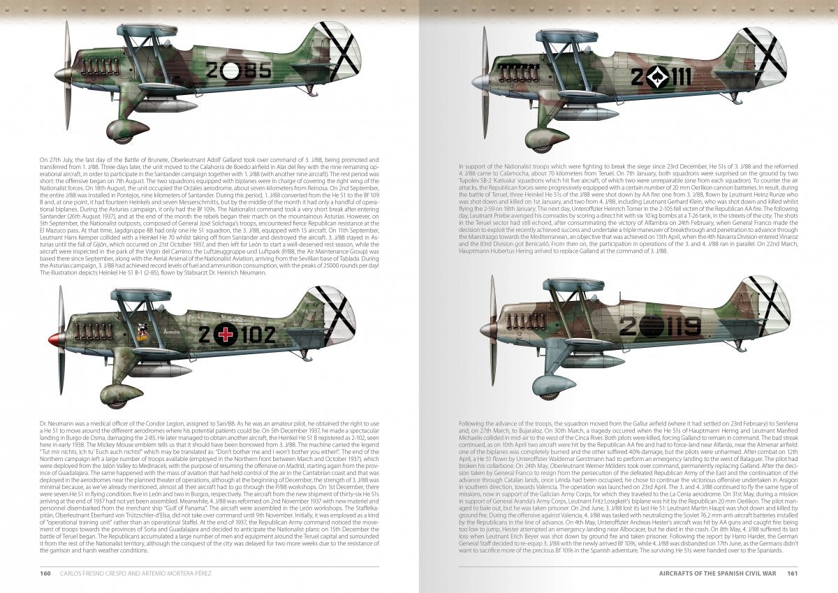 502 Abteilung ABT713 AIRCRAFT OF THE SPANISH CIVIL WAR 1936-1939 – immagine 9