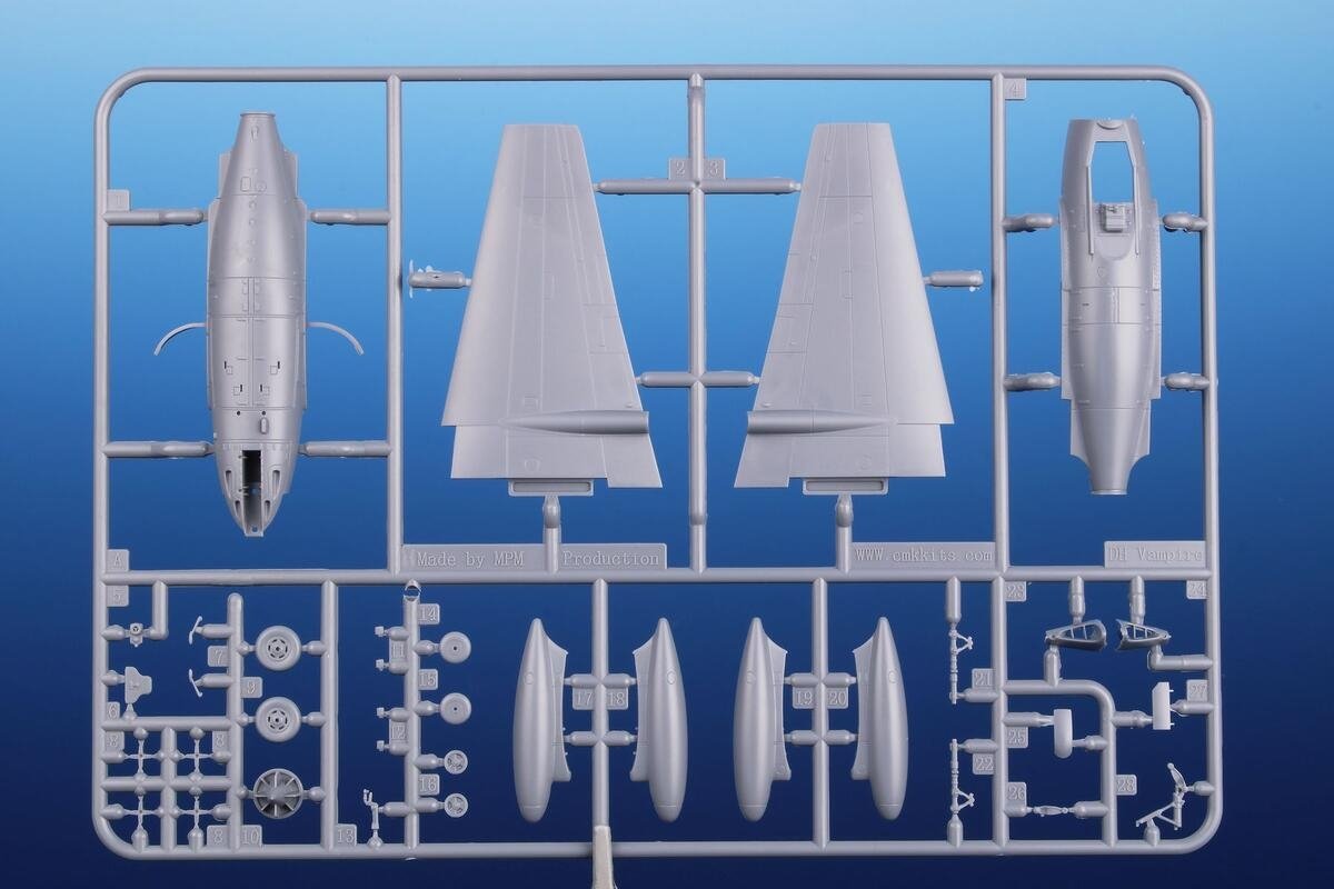 Special Hobby 72453 DH.100 Vampire Mk.3 ’European and American Operators’ 1/72 – imagen 3