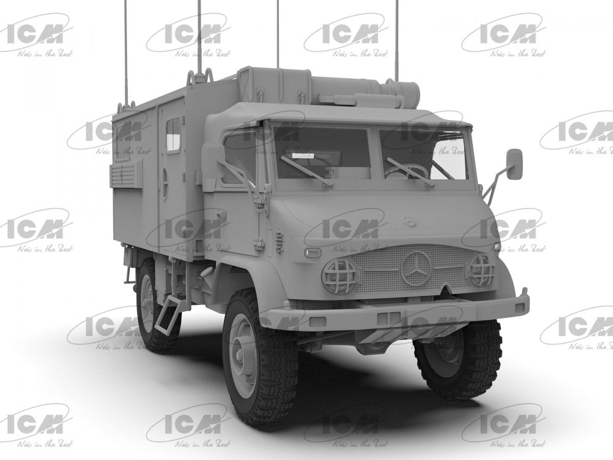 ICM 35137 Unimog S 404 Camion radio militaire allemand 1/35 – image 3