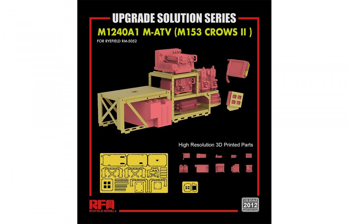 Rye Field Model 2012 MRAP RADIO SET(RESIN KIT) 1/35