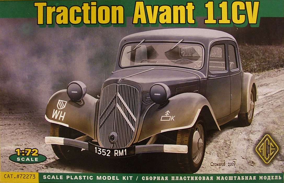 ACE 72273 Traction Avant 11CV Staff Car 1/72