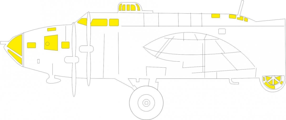 Eduard 644114 B-17F LööKplus HKM 1/48 – Bild 3