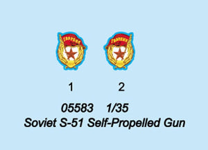 Trumpeter 05583 Soviet S-51 Self-Propelled Gun 1/35 – Bild 4