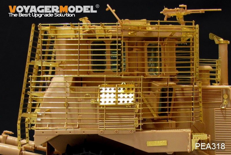 Voyager Model PEA318 Modern IDF D9R Armored BullDozer slat armour (FOR MENG SS-002) 1/35 – imagen 3