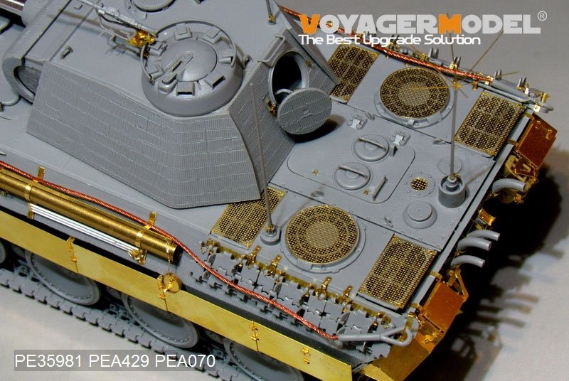 Voyager Model PE35981 WWII German Panther A Tank Basic For TAKOM 1/35 – Bild 10