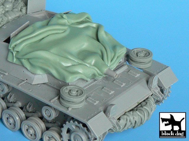Black Dog T35010 Canvas for Stug III C/D for Dragon 1/35 – Bild 2