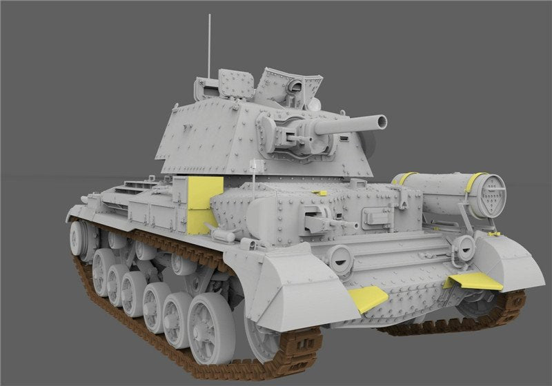 Gecko Models 35GM0001 CRUISER TANK MK.II ACS WITH INTERIOR 1/35 – immagine 3