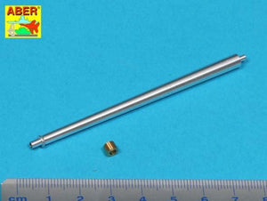 Aber 35L-138 U.S 76 mm M1A2 barrel with thread protector for Sherman M4 series tanks with M62 mount Tasca 1/35 – immagine 2