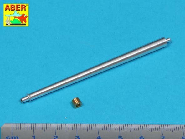 Aber 35L-138 U.S 76 mm M1A2 barrel with thread protector for Sherman M4 series tanks with M62 mount Tasca 1/35 – immagine 2