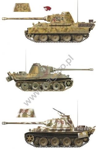 Kagero 15031 Pz.Kpfw. V Panther In Attack &amp;amp; Defense (decal) PL/EN – image 5